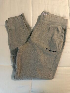 Champion Men’s Gray Logo Joggers